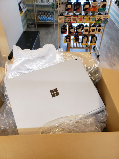Surface修理郵送受け取り