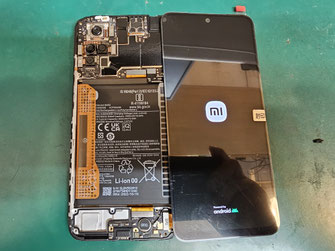 Xiaomi RedMi NOTE11画面動作確認