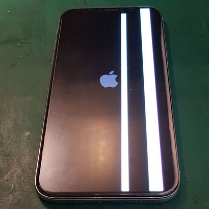 iPhoneXコピーパネル修理で4日で破損してしまった