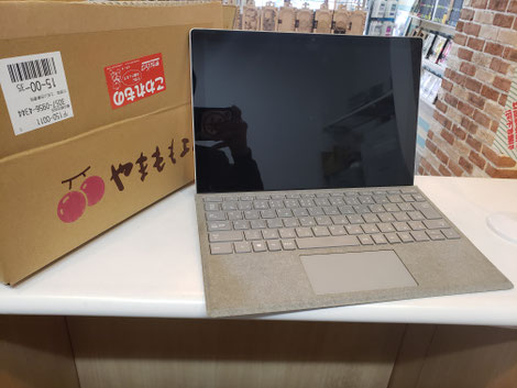 Surface Pro５　オンライン郵送修理でゆうパックで届いた状態